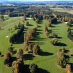 Luftaufnahme der zweiten 9 Löcher